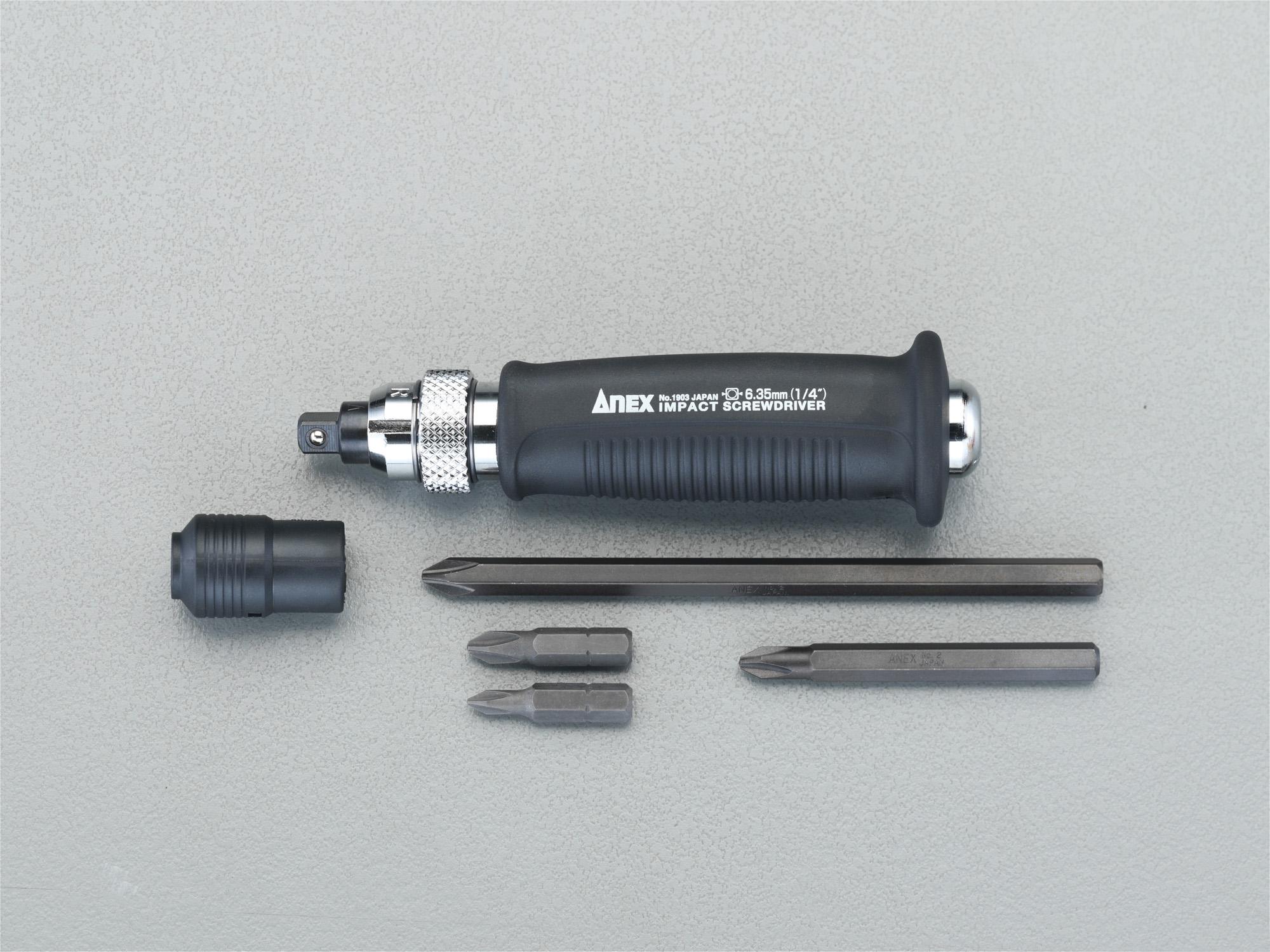 1/4“ DR Impact Driver Set (for 1/4” Hex Bits)