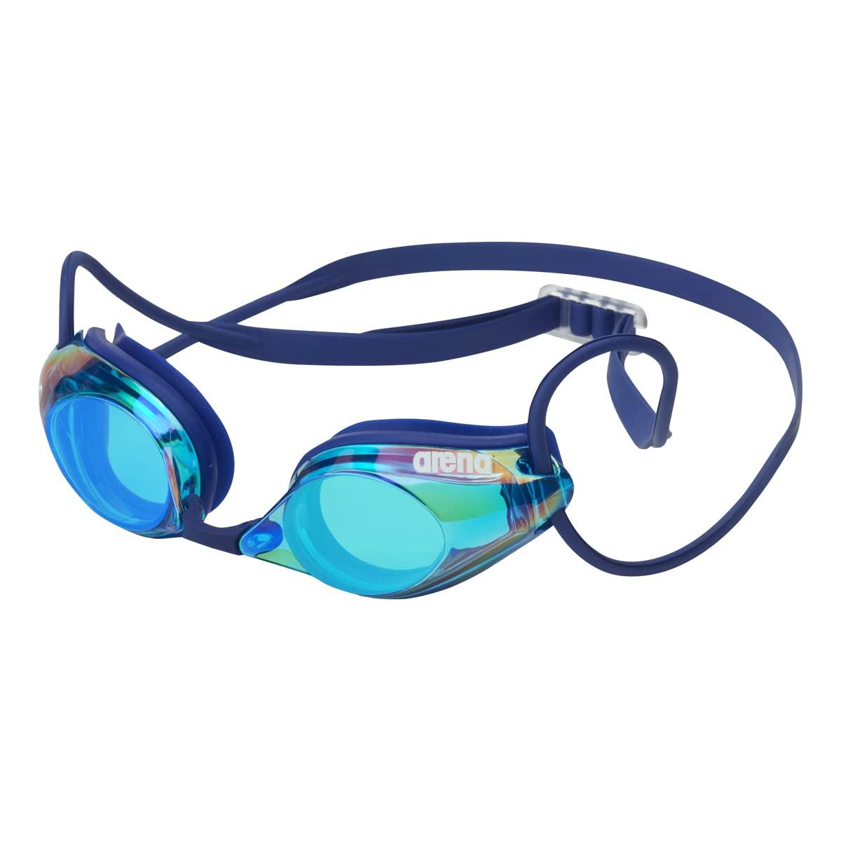 [Arena] Swimming Goggles - Competition Model - Unisex - One Size Fits All - Mirrored Lenses - Anti-Fog - Competition Model - AS5SGG21U