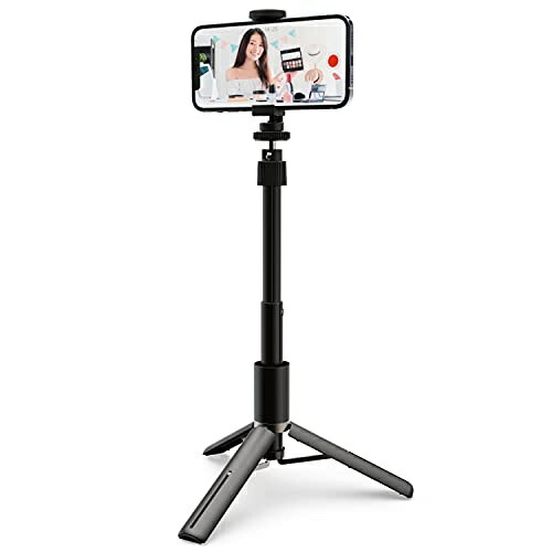 ELECOM Tripod Selfie Stick 2-Way High Load Capacity Black P-STSRS02MSBK
