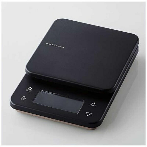 ELECOM Kitchen Scale Maximum 3kg, Minimum 0.5g Display Black HCS-KSA02BK