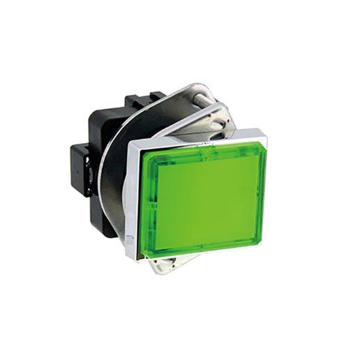 ESCO AC/DC 24V LED Indicator Light (Square Type, Green) EA940DB-32A
