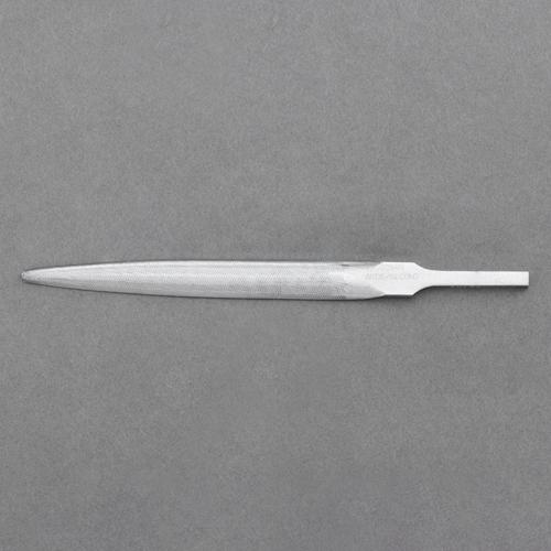 6x160mm file (chrome-coated / wide / half-round / medium grit)