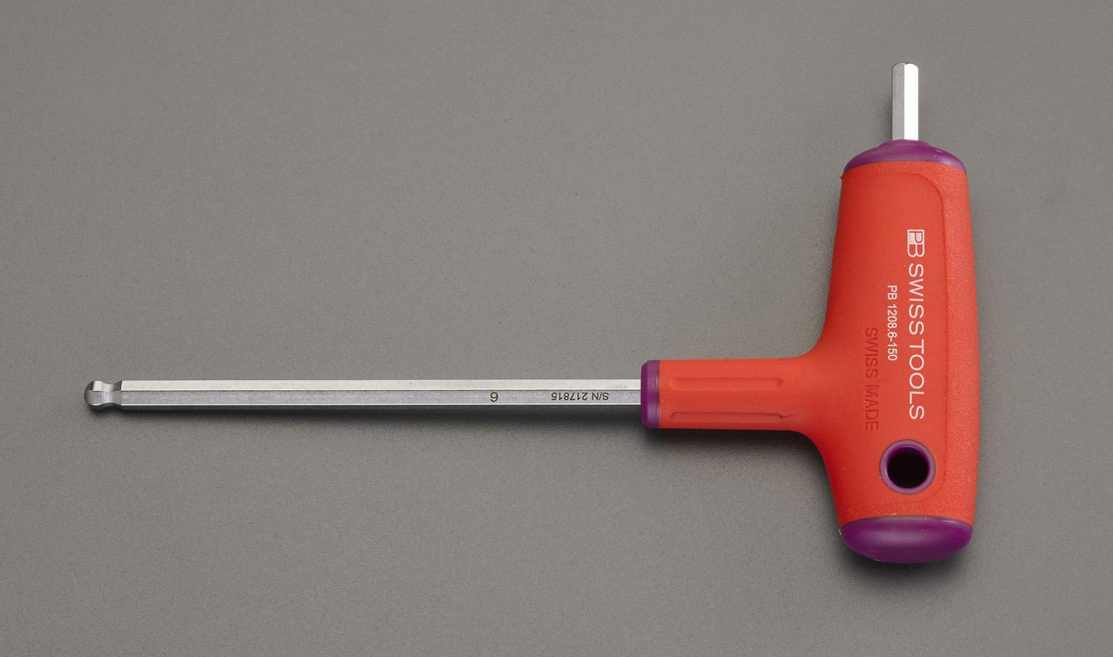 4.0 x 150mm [Ball Hexagon] T-Handle Wrench