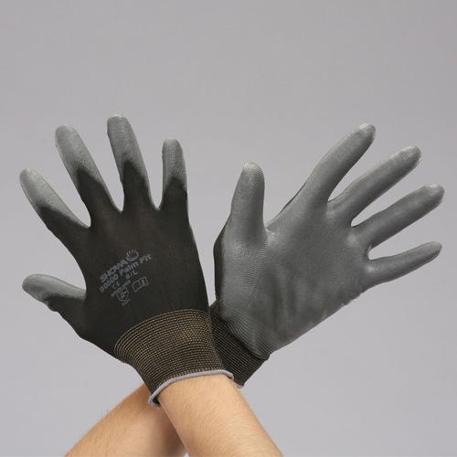 [M] Gloves (Low Dust Emission / Nylon, Polyester, PU / 10 pairs)