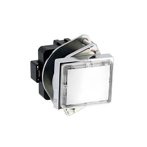 AC/DC 24V LED Indicator Light (Square Type, Opal)