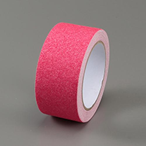 50mm x 5m Anti-Slip Tape (Indoor/Outdoor Use, Flat Surfaces / Fluorescent Pink)