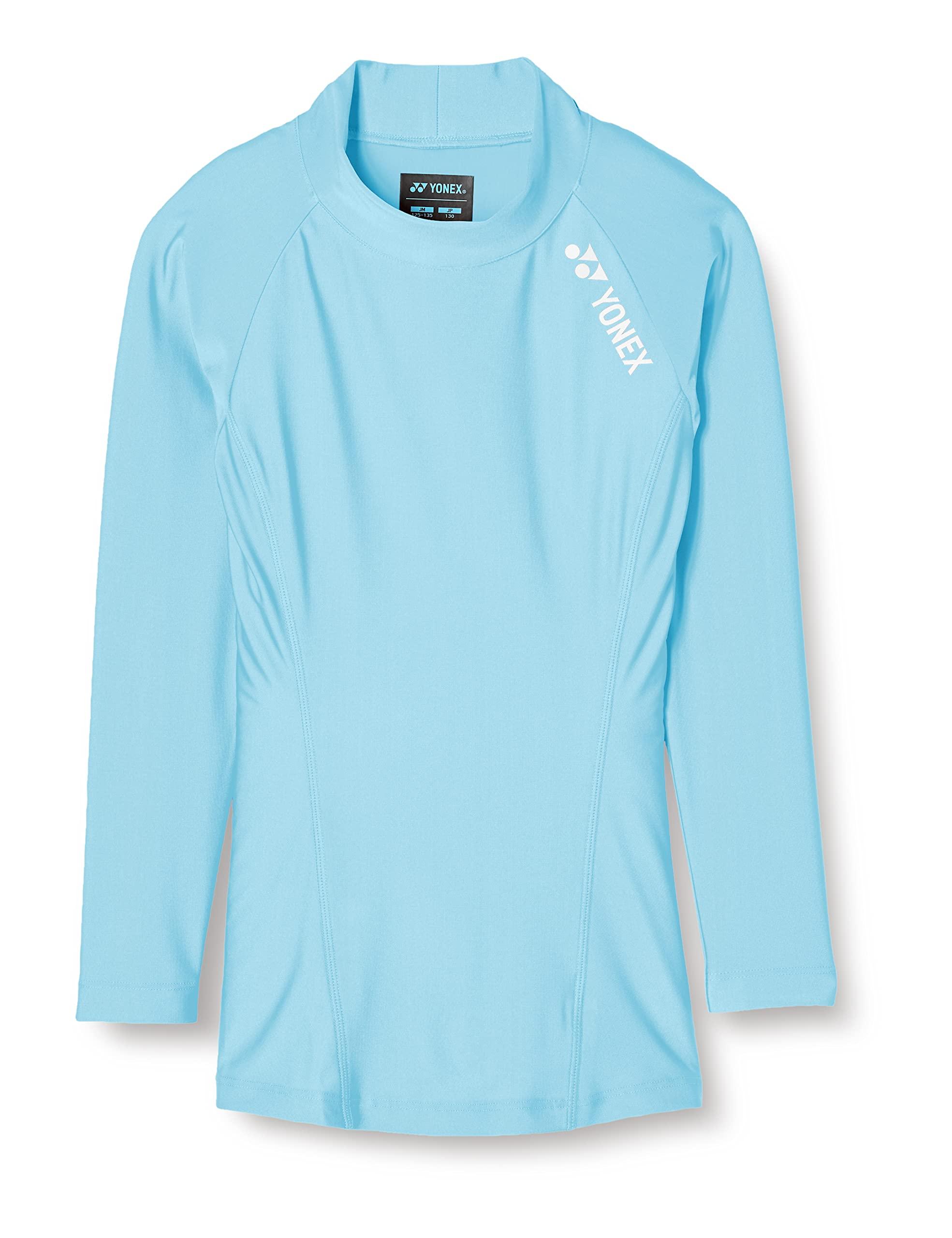 [Yonex] Long-Sleeve Shirt High-Neck Long-Sleeve Shirt Kids STBF1015J Sky Blue (018) J130