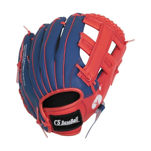 Captain Stag Baseball Glove CS Junior Baseball Glove Navy × Red UX-2590