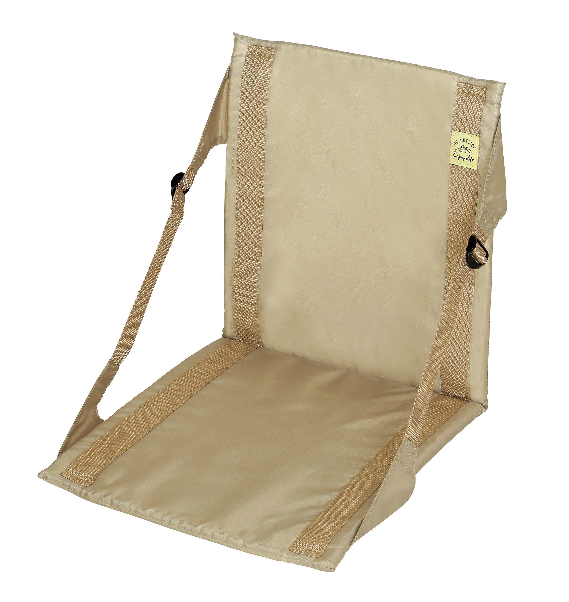 Captain Stag Camping Gear Folding Chair Zabuton Chair Mat FD Chair Mat Khaki Monte