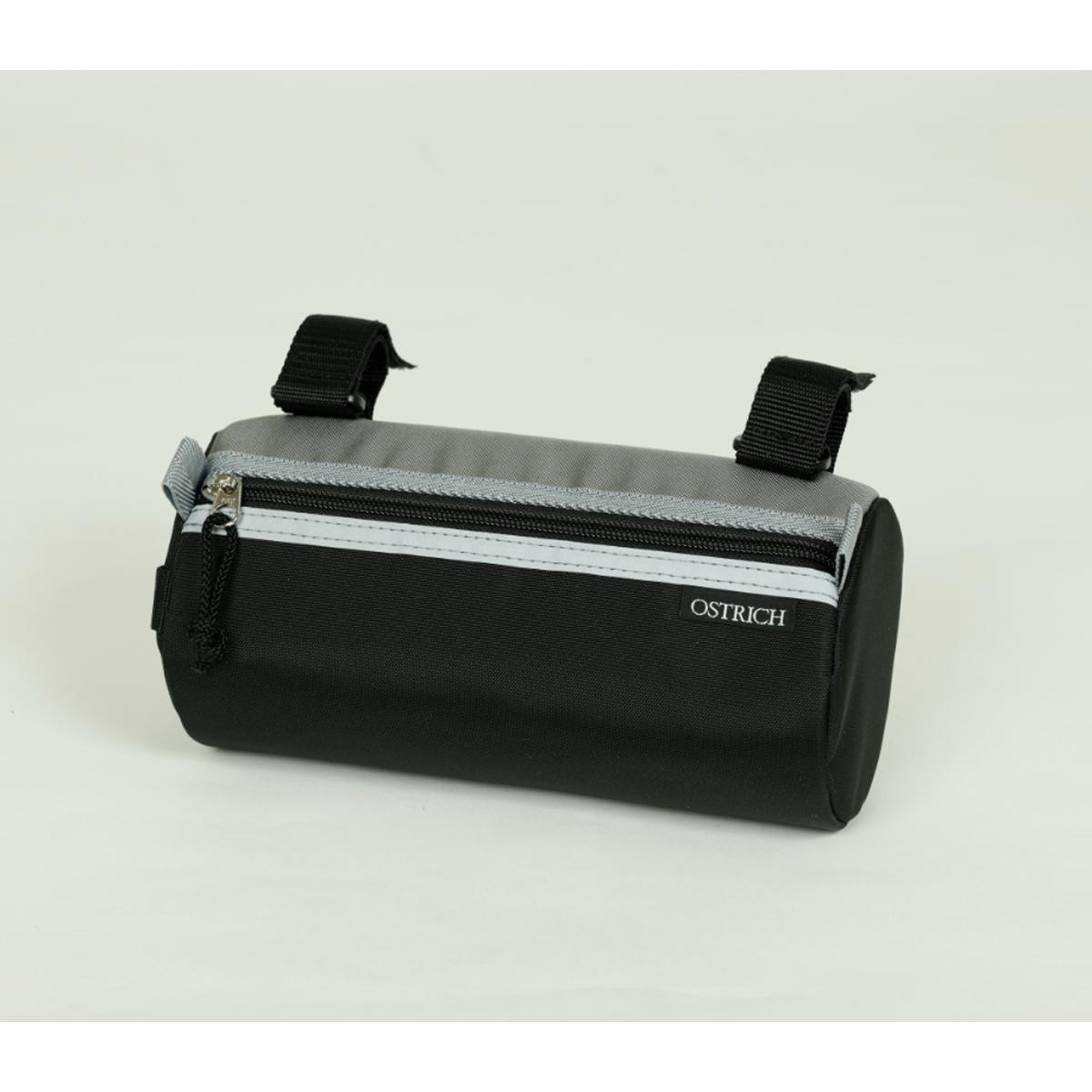 OSTRICH POTARI Front Bag Light Black with Belt Loop