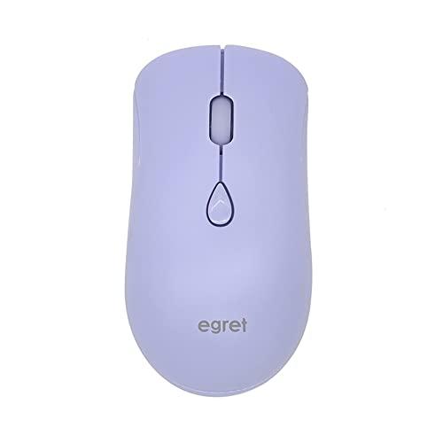 Business Harmony EGRET SweetiE Stylish and High-Performance Rechargeable Wireless Mouse Lavender Latte EM23-S1