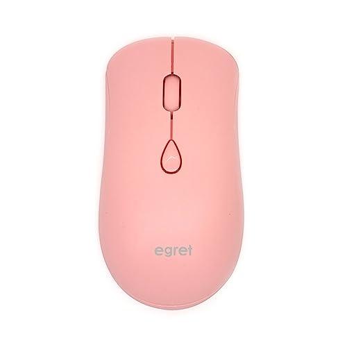 Business Harmony EGRET SweetiE Stylish and High-Performance Rechargeable Wireless Mouse Strawberry Milk EM23-S3