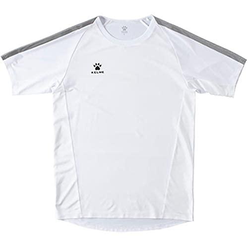 Kelme Short-Sleeve Game Shirt White Size S KC20S300