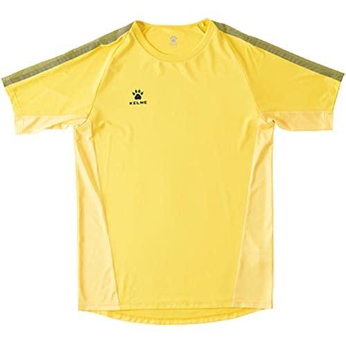 Kelme Short-Sleeve Game Shirt Yellow L Size KC20S300