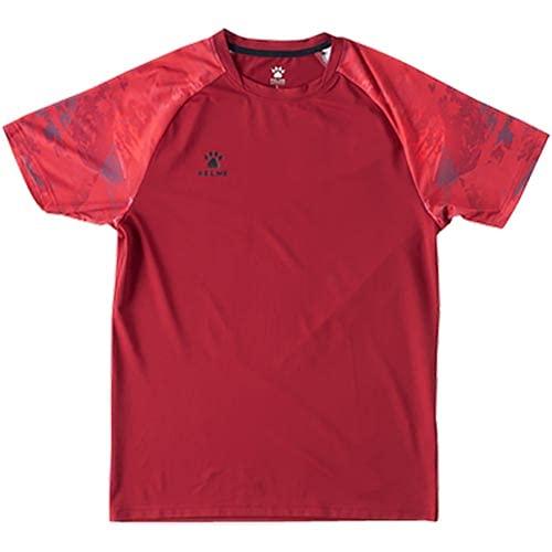 Kelme Short-Sleeve Game Shirt Wine Red M Size KC20S303