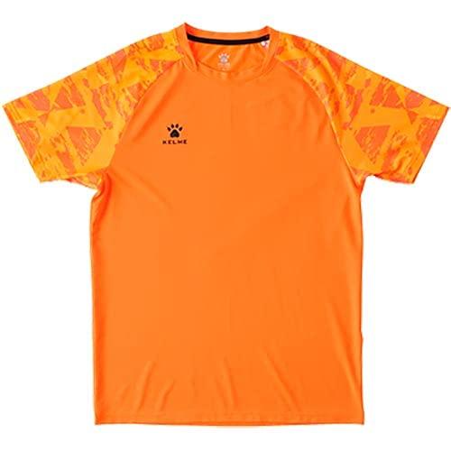 Kelme Short-Sleeve Game Shirt Neon Orange M Size KC20S303