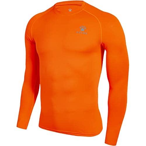 Kelme Long Inner Shirt Junior Neon Orange Size 140 3893113