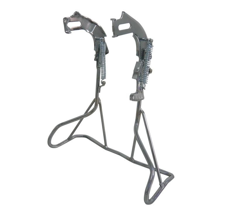 Showa Industries Super Wide Sturdy Stand 27-inch (For External Gear Shifters Only) W-03SW 27 CP Chrome Plated