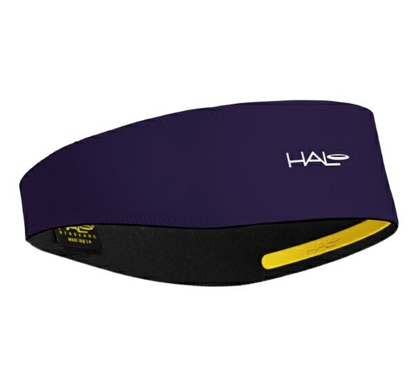 HALO Headband (The Ultimate Sweat-Stopper Band That Keeps Sweat Out of Your Eyes) Halo II Pullover (Headband Type) [Band Width: Approx. 5cm] [One Size Fits All] Purple H0023PP