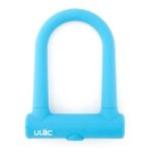 Ulac BROOKLYN Silicone Cover U-Lock for Bicycles UL-SU3-02 LITE 76mm×128mm Blue