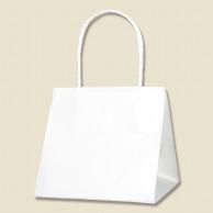 Shimojima Handle Paper Bag P Smooth Bag Plain White 25 Sheets 003155365