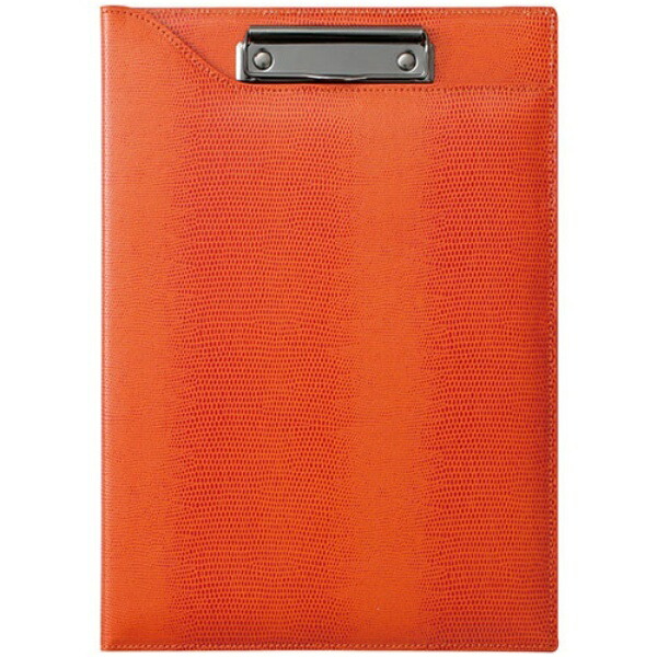 Reimei Fujii Clipboard Clip File Zeitvektor A4 Orange ZVF290D