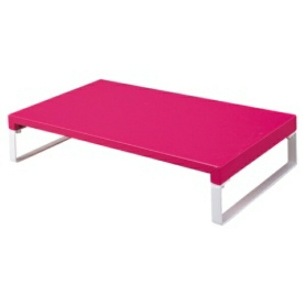 Rihitora PC Stand Monitor Stand Desk Stand Red Width 39 × Depth 25 × Height 8 cm Low Load Capacity 15 kg A7330-3