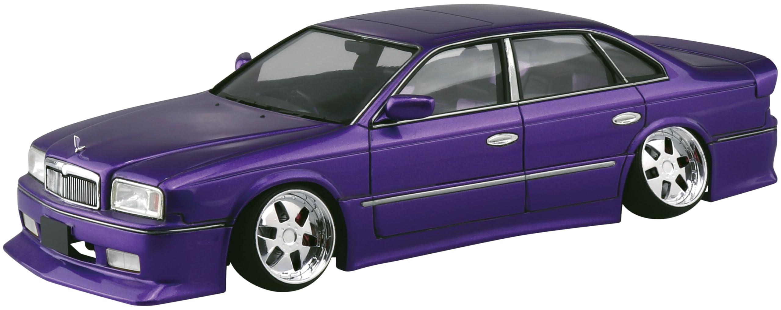 Aoshima Cultural Textbook Co., Ltd. 1/24 The Tuned Car Series No.84 Nissan Insurance G50 President '89 Plastic Model Kit