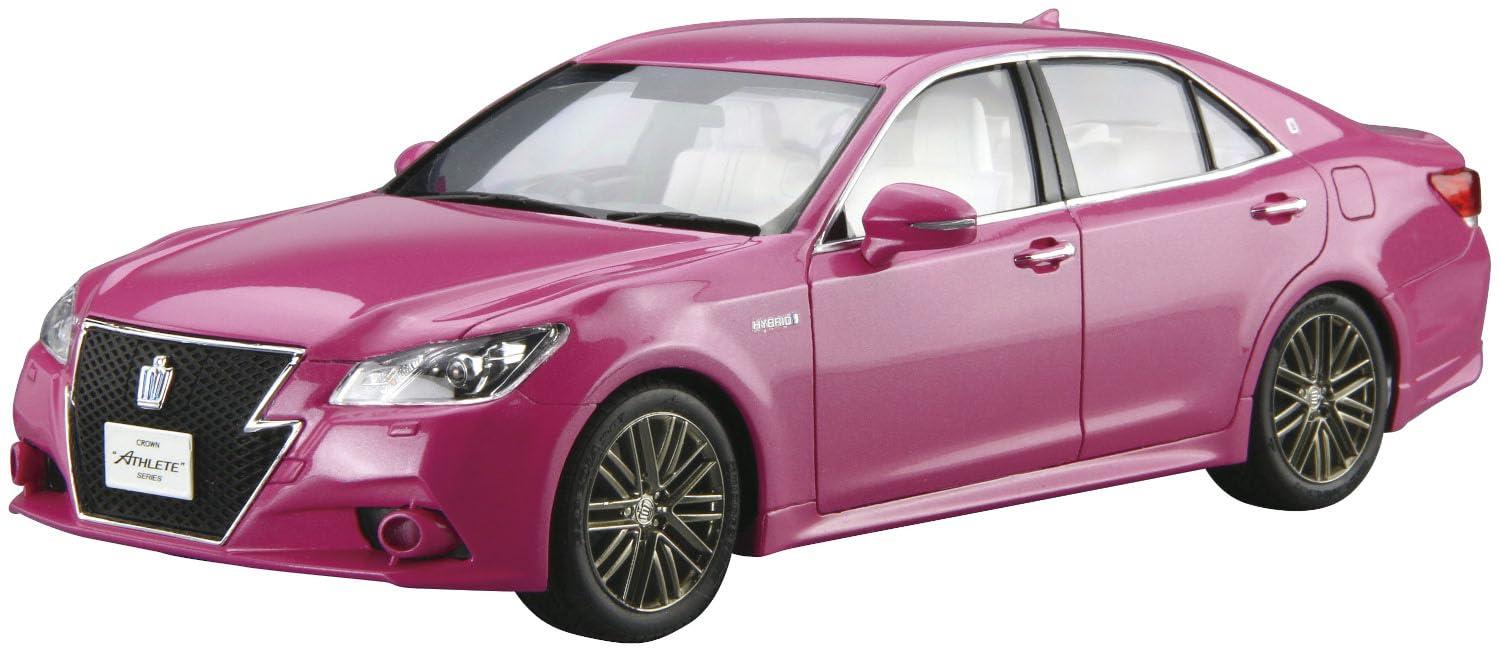 Aoshima Cultural Textbook Co., Ltd. 1/24 The Model Car Series No.42 Toyota GRS214/AWS210 Crown Athlete G '15 Plastic Model Kit