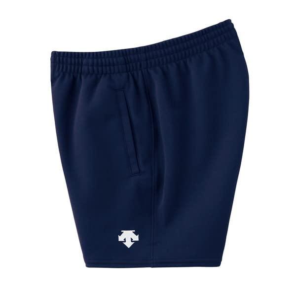 [Descente] Half Pants Volleyball Game Pants One-Point Sweat-Wicking Stretch Practice Staple Club Team Ladies NVY (DSP-6093WB) M