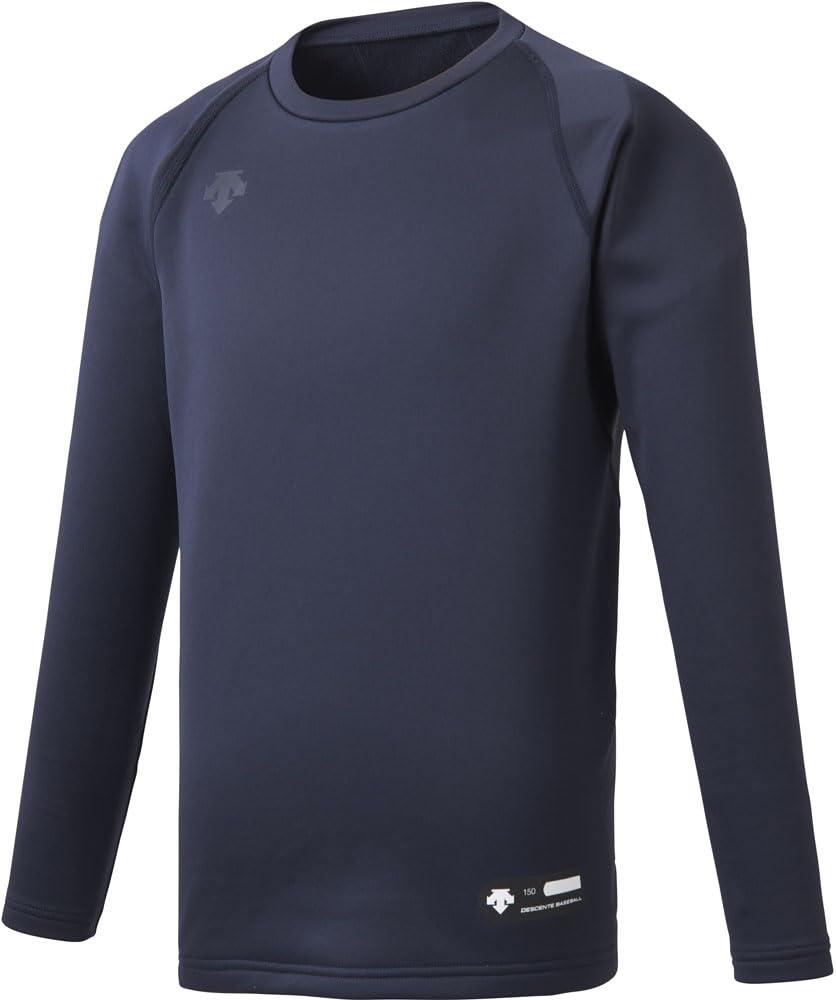 [Descente] Baseball Underwear Junior Crew Neck Long Sleeve Undershirt JSTD-657B Boys D Navy