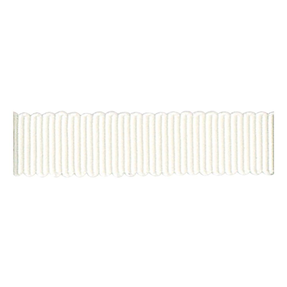Blanc de Core Ribbon Moire Ripstop Grosgrain No.8100-10 36mm × 10m