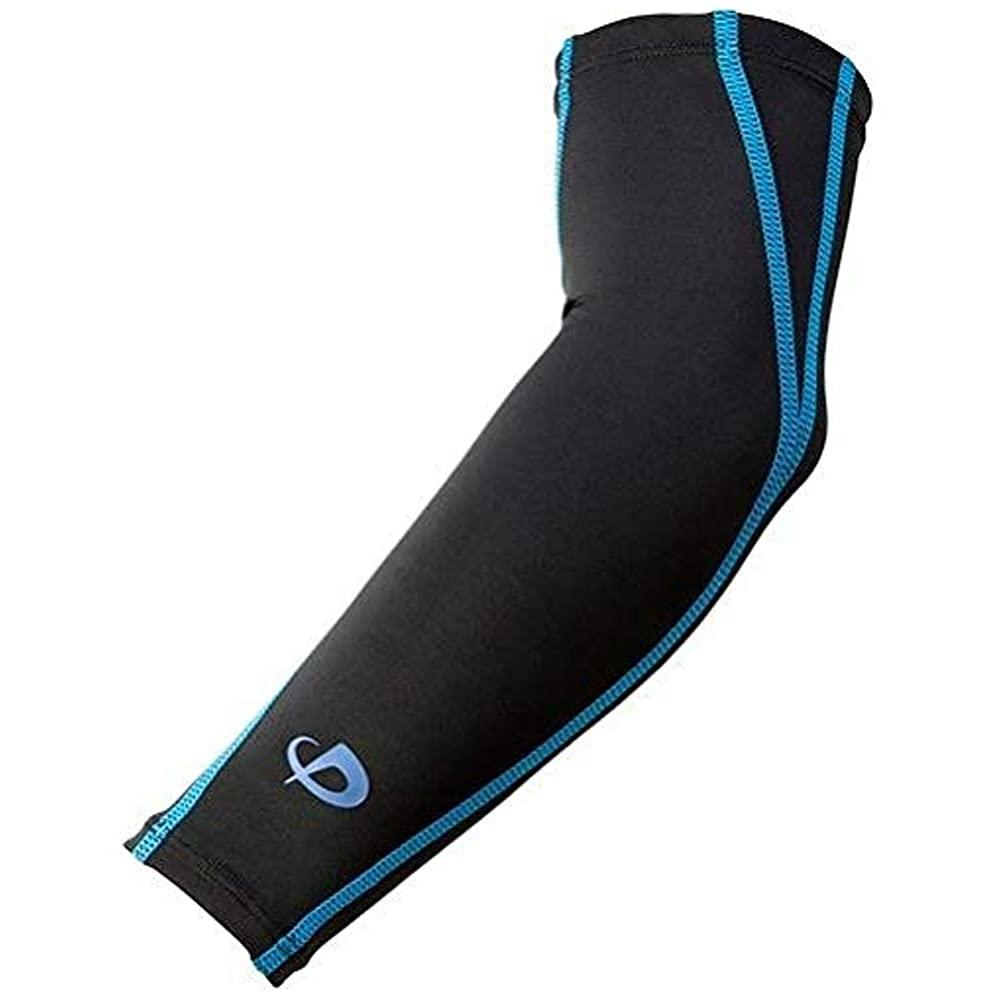Phiten Sports Sleeve X30 Arm Sleeve, 2-Pack Men's & Women's, 3 Sizes / 4 Colors Running, Marathon, Volleyball, Tennis, Badminton
