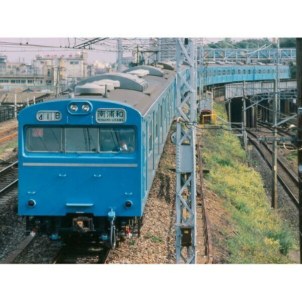 Green Max N Gauge JNR (JR) 103 Series New Air-Conditioned Car, Sky Blue, 2-Car Body Kit for Additional Coupling 18029 Model Train Electric Train