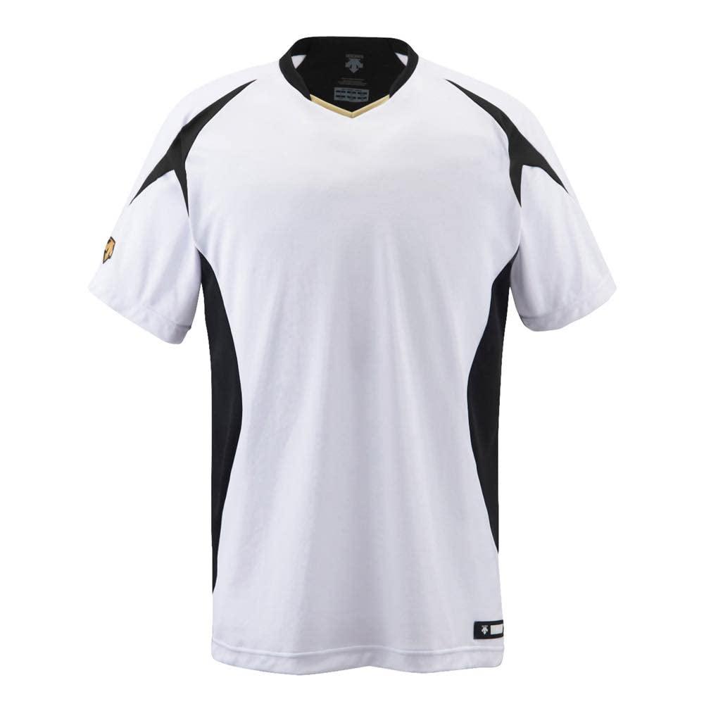 [Descente] Junior Baseball Shirt JDB-116 Apparel Uniform Baseball Gear Swallows SWBK 150