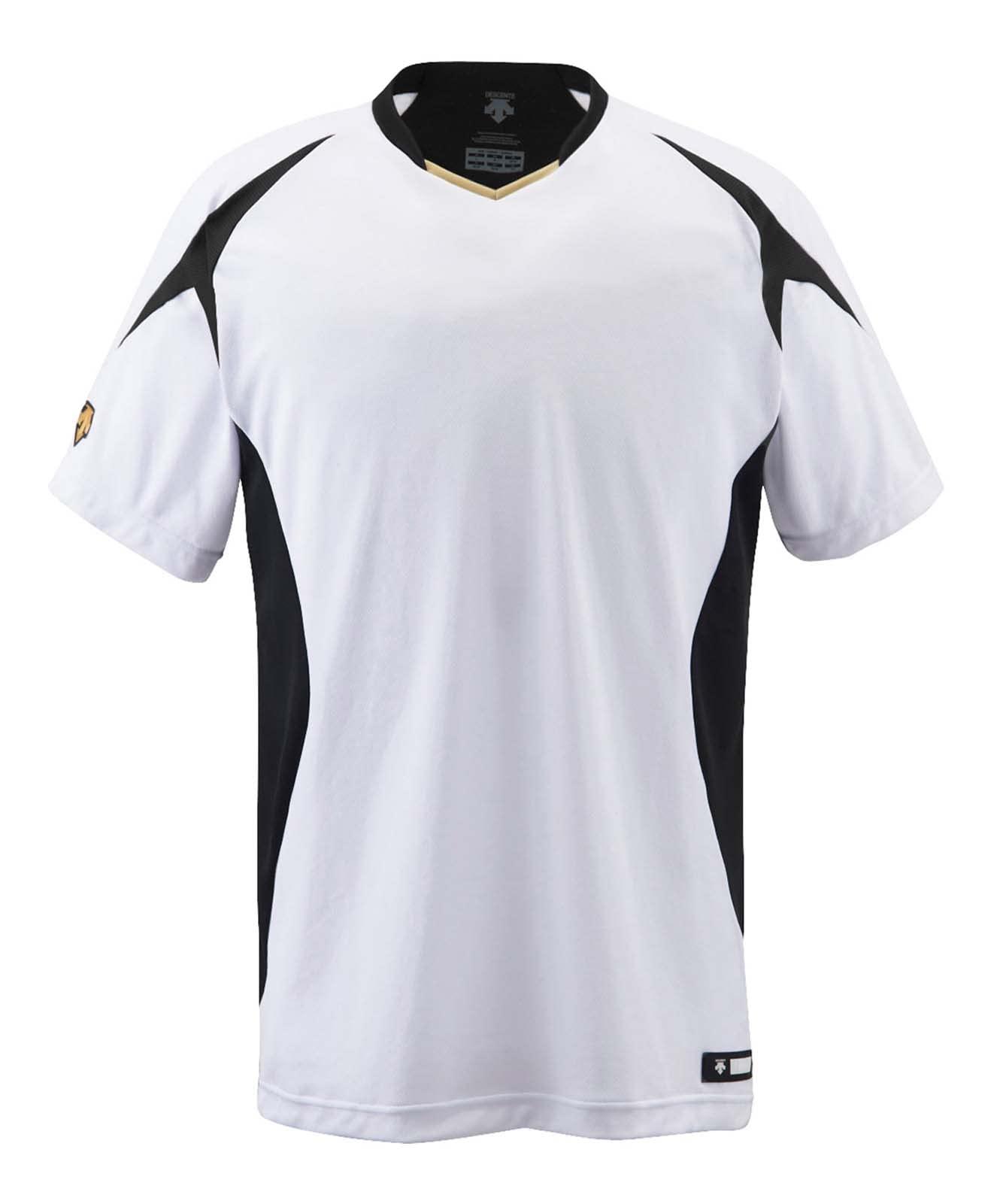 [Descente] Junior Baseball Shirt JDB-116 Apparel Uniform Baseball Gear Swallows SWBK 160