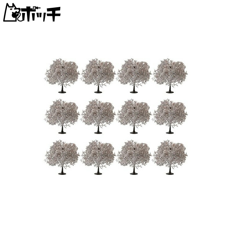 Woodland Scenics × KATO Japanese Cherry Blossom Kit 12-Piece Set 24-366 Railroad Model Accessories Toys