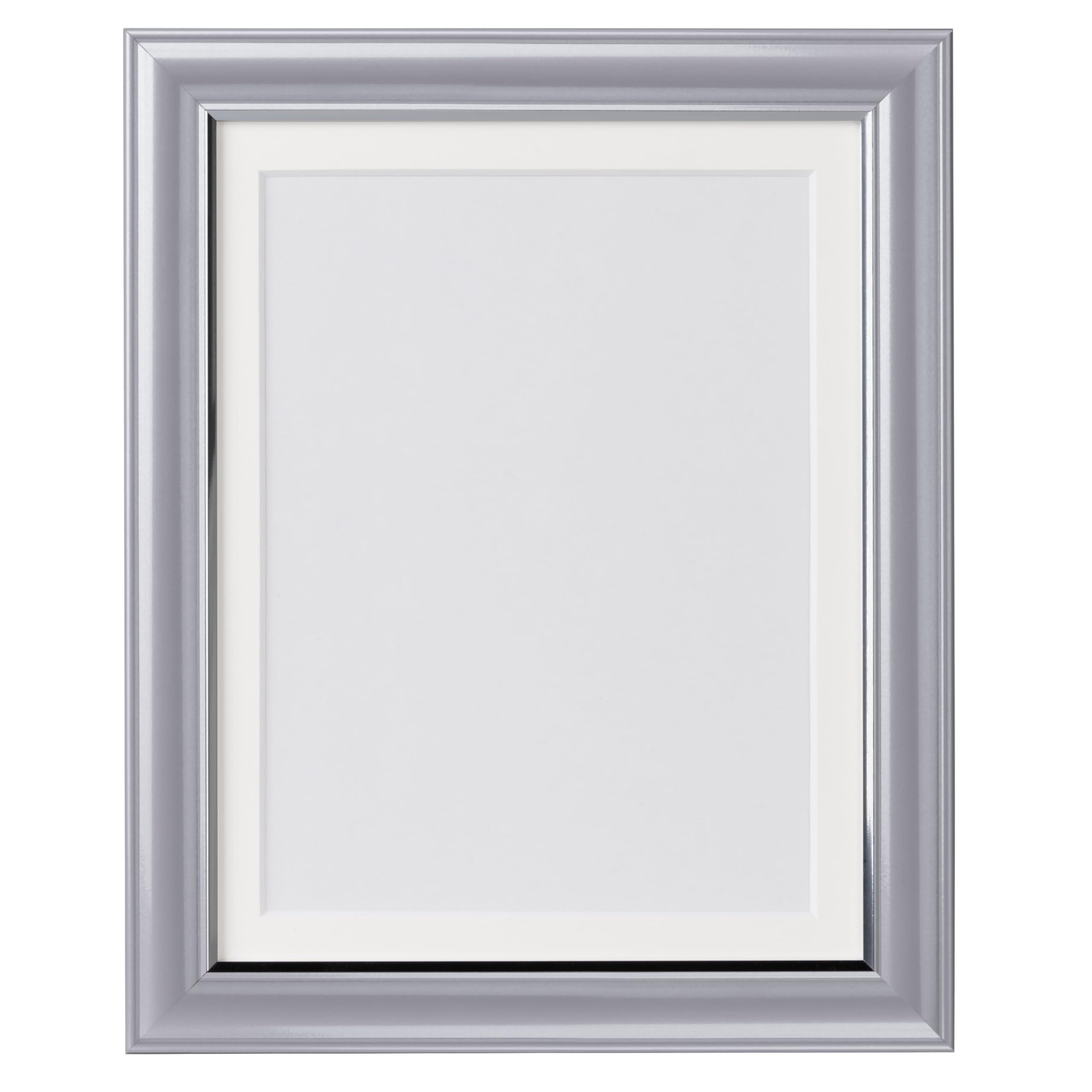 Kenko Color Memorial Photo Frame, 6x8 Inch, Gray, with Stand, Resin, JIR-6-GRY