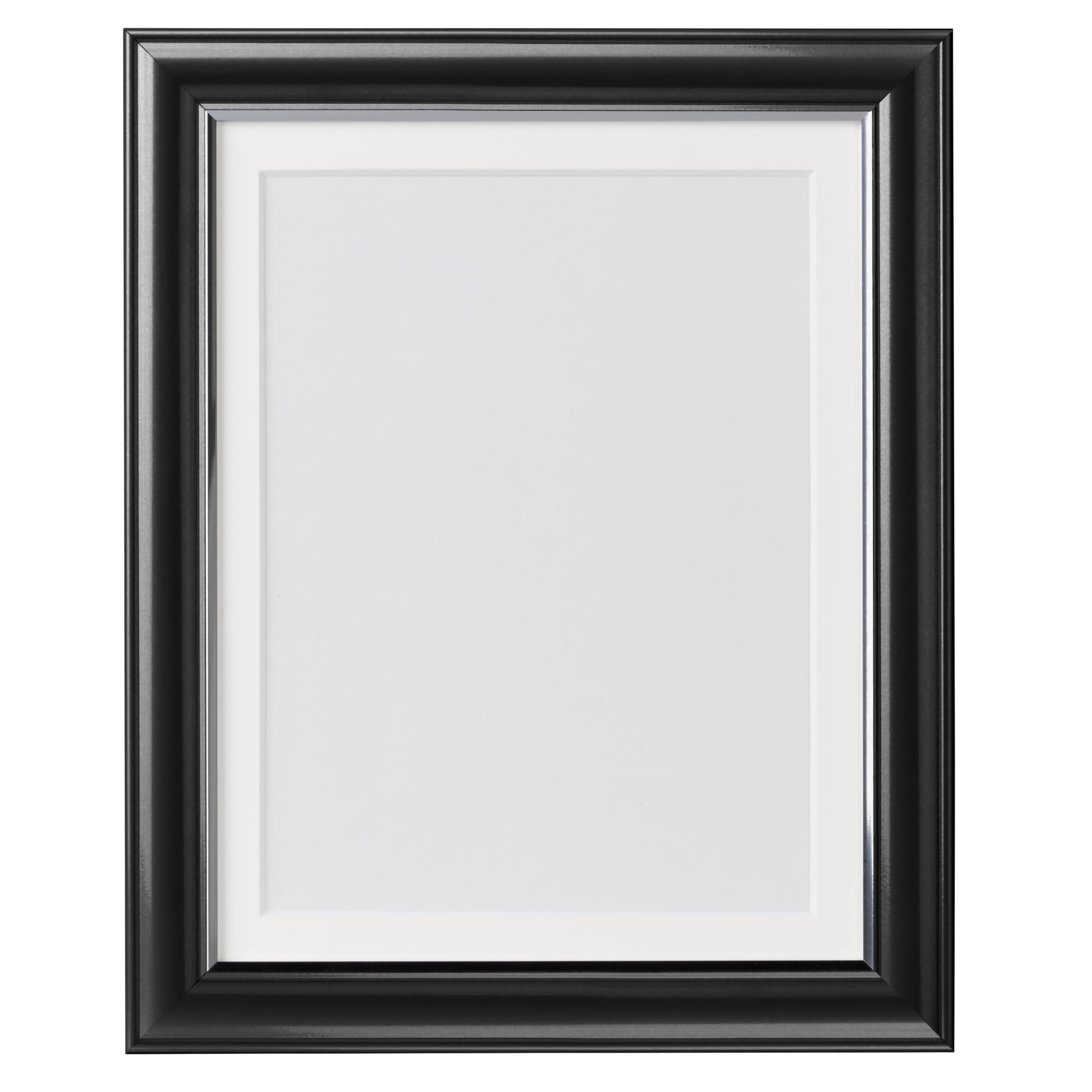 Kenko Color Memorial Photo Frame, 6x8 Inch, Black, with Stand, Resin, JIR-6-BK
