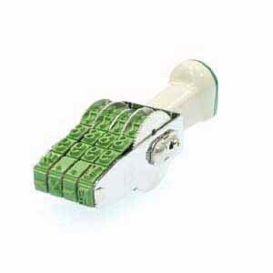 Sunbee Stamp Rotary Stamp Techno Touch Latin 4-Line Mincho Type No. 1 TK-014