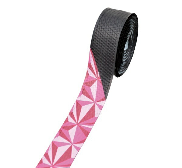 NOGUCHI Geometric Bar Tape [NBT-005] Black/Pink 15181 Black/Pink