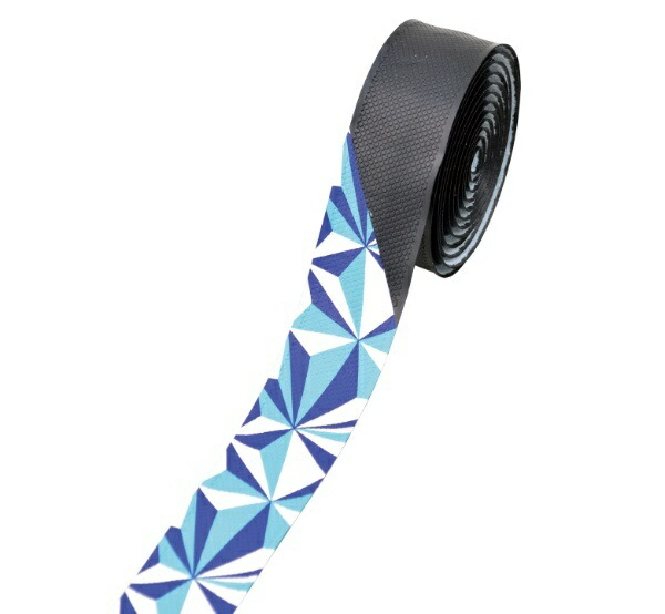 NOGUCHI Geometric Bar Tape [NBT-005] Black/Blue 15184 Black/Blue