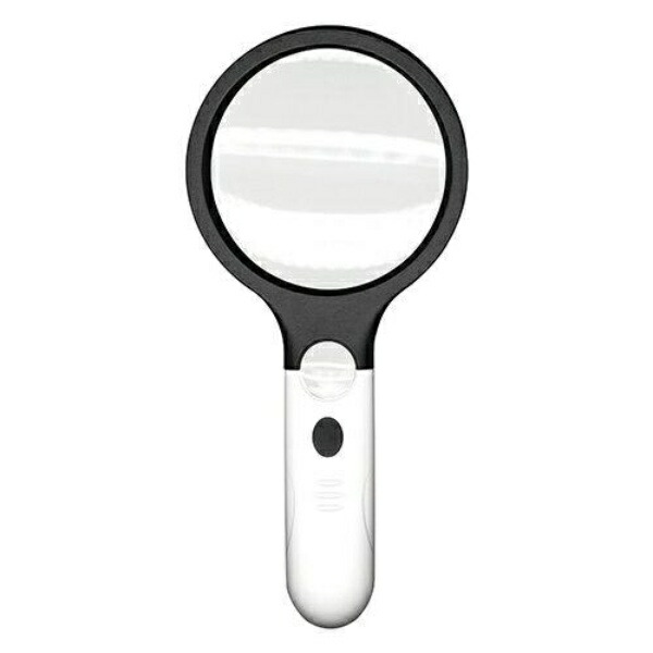 Kyoei Plastic Magnifying Glass with LED Light Magnification: 4x / 25x Model: LCLR-2500