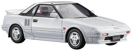 Hasegawa 1/24 Toyota MR2 (AW11) Early Model White Runner Plastic Model Kit 20656