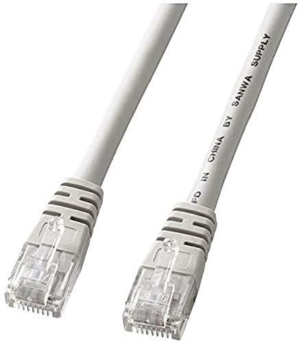 Sanwa Supply Enhanced Category 5 Twisted Pair Crossover Cable 15m Light Gray KB-T5Y-15CN