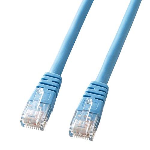 Sanwa Supply Enhanced Category 5 Twisted Pair Crossover Cable 15m Light Blue KB-T5Y-15LBCN