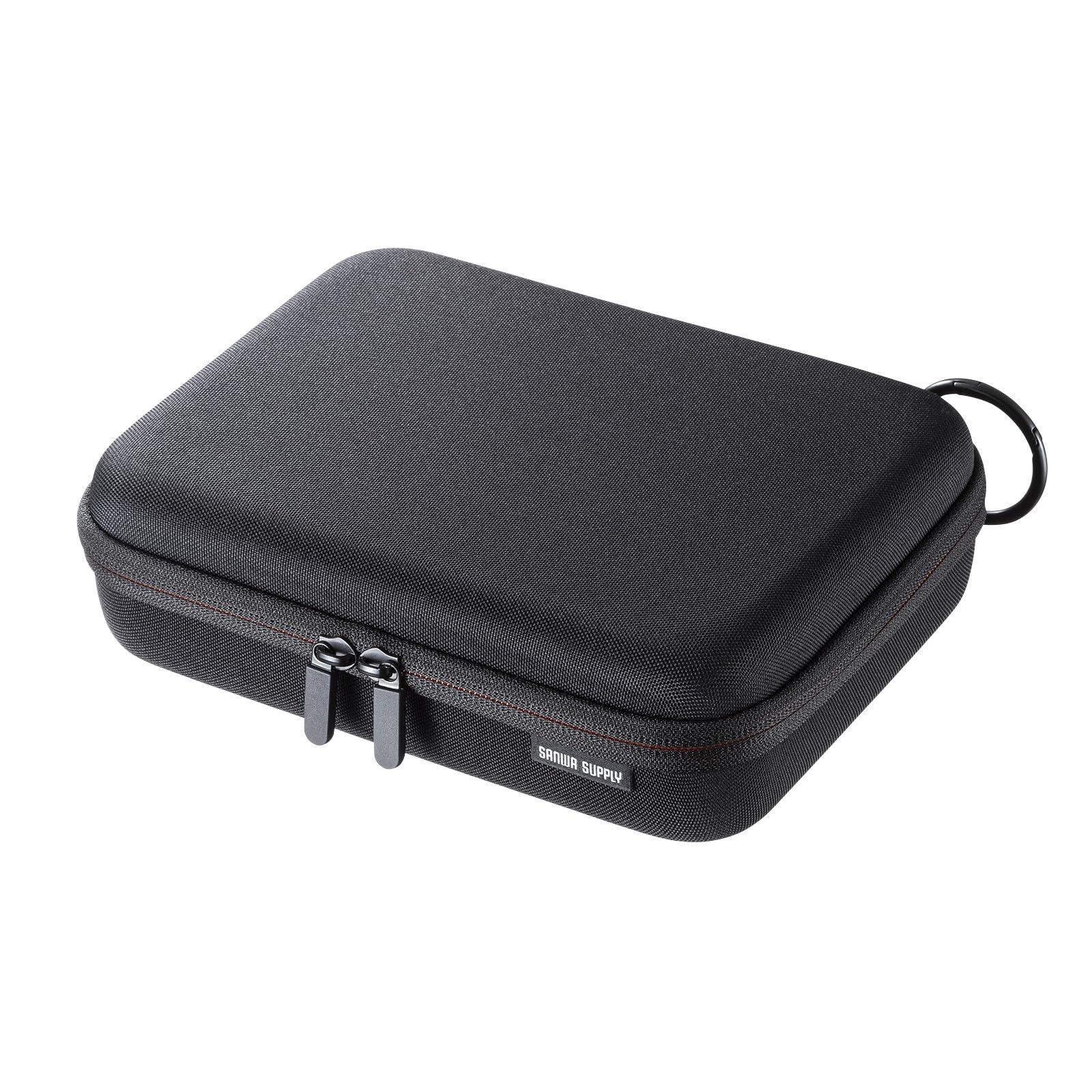 Sanwa Supply Semi-Hard Gadget Case (W220×D170×H65mm) IN-HDAD4BK