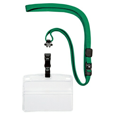 Open Industry Hanging Name Tag Nameplate Name Tag Card Holder Detachable 10-Pack Zipper Soft Case Green NL-5-GN