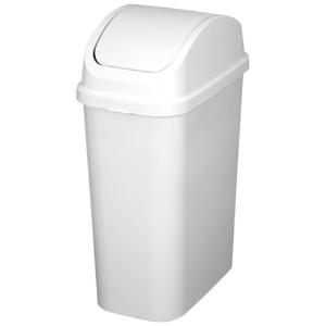 TONBO Shinki Gosei Tonbo Sepa Trash Can Antibacterial Swing 47 Liters White Gray Width 27.5 × Depth 45 × Height 66 cm Lid Included Made in Japan