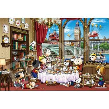 EPOCH 1000-Piece Jigsaw Puzzle PEANUTS Snoopy in London (50×75cm) 12-614s Glue Included Spatula Included Point Card Included EPOCH